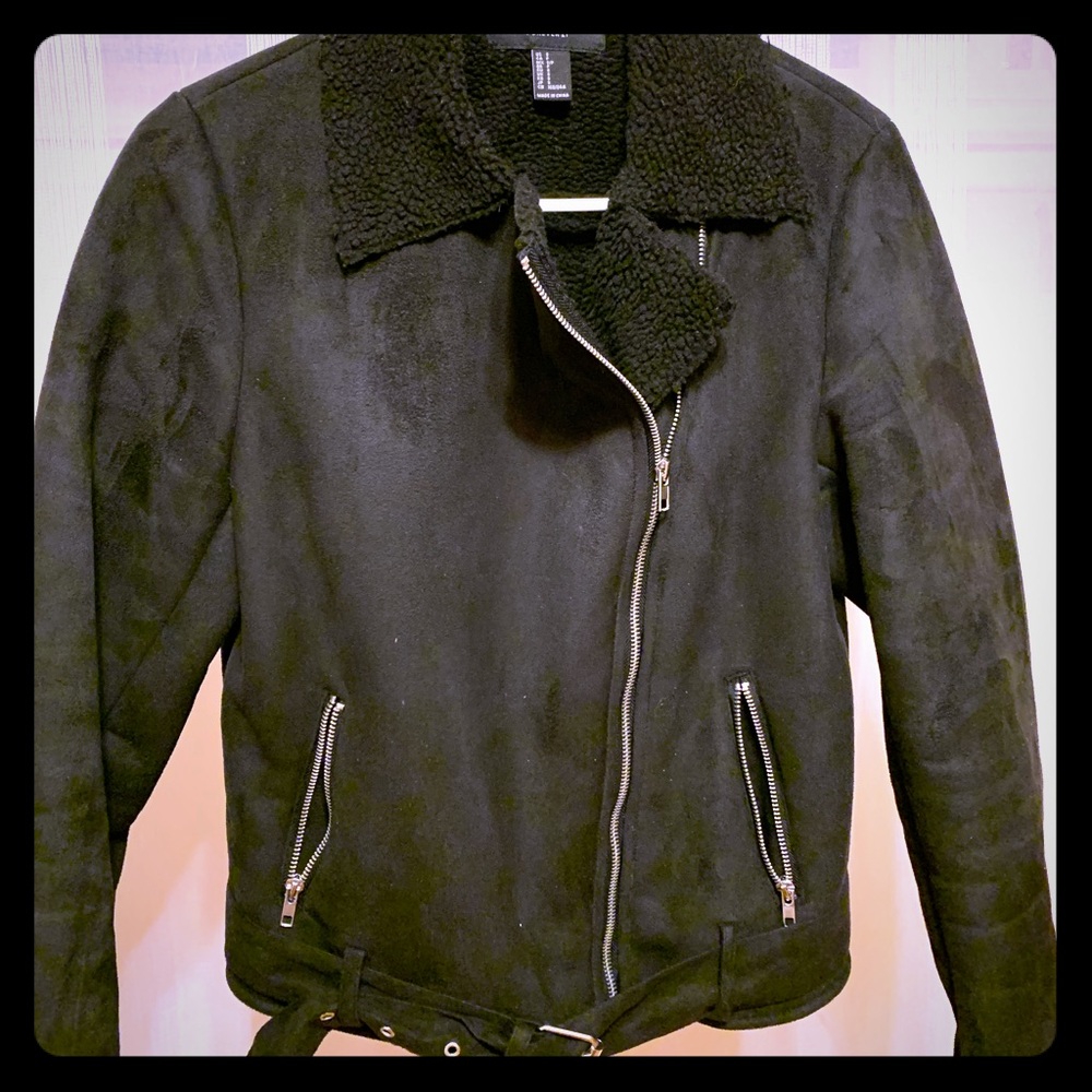 Forever 21 Biker style jacket, faux suede